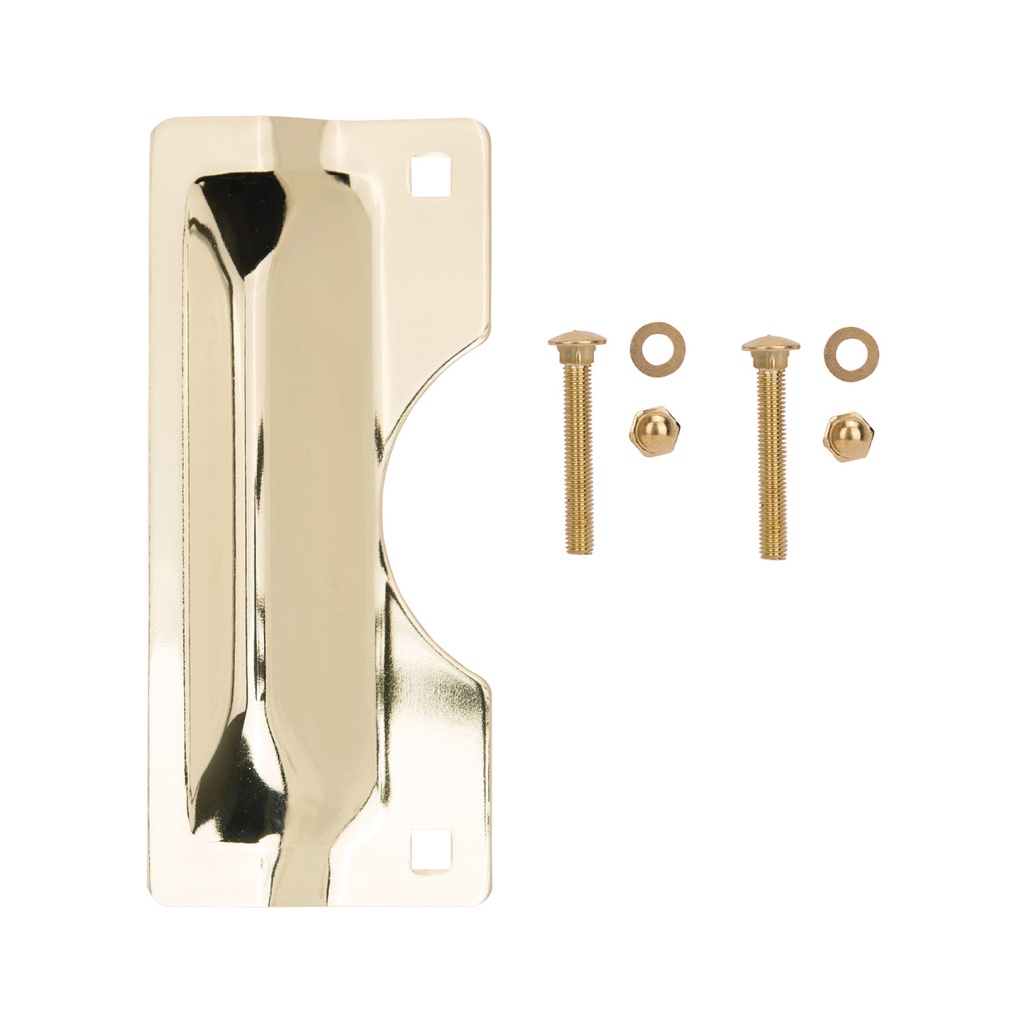 Latch Guard 3"x7" Brass