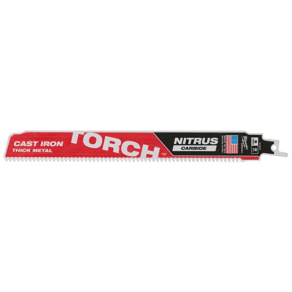 9" Sawzall Blade 8 TPI Torch
