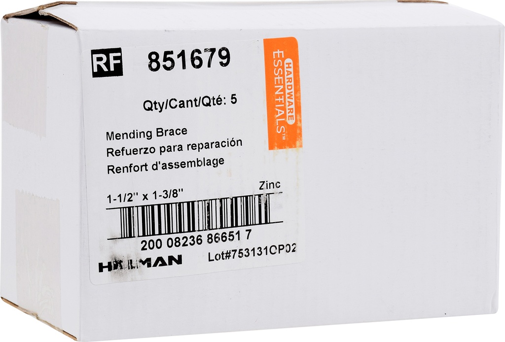 CD-MND BRACE 1.5X1.38 ZC