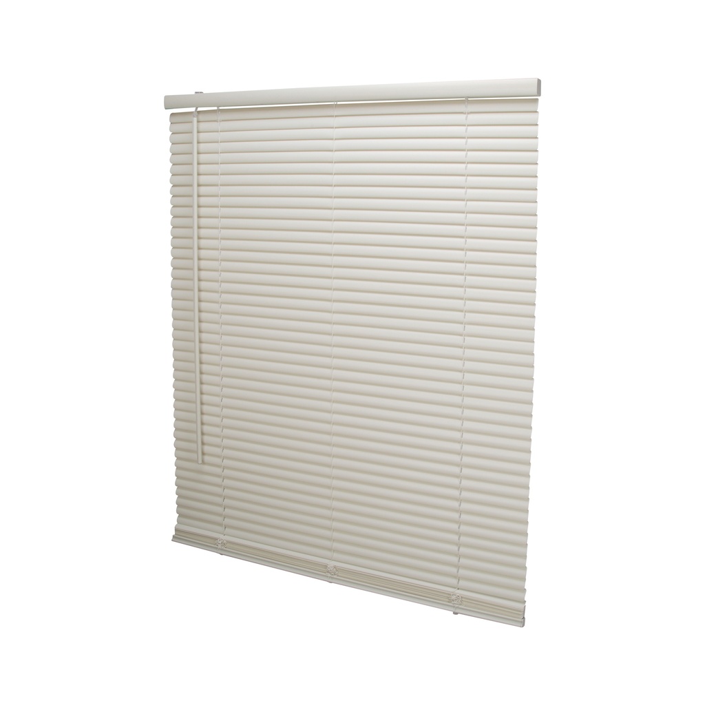 Blind Mini Cordless 31"x64" Alabaster 1" Slats