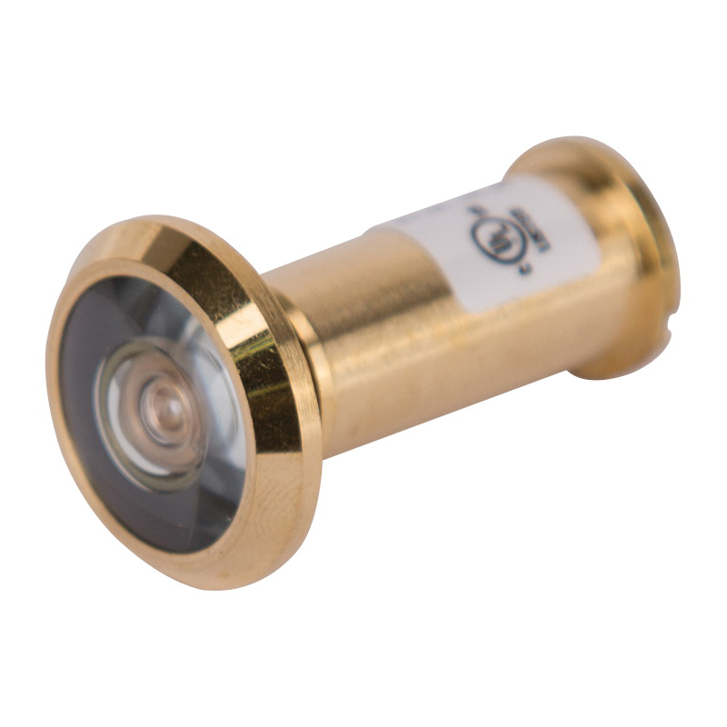 Door Viewer Bright Brass 200 Degree