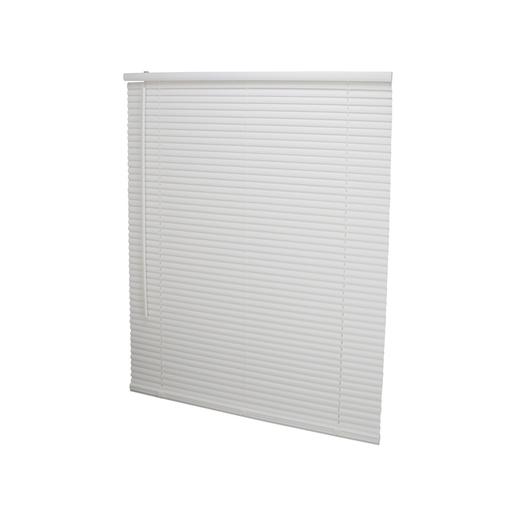Blind Mini Cordless 39"x64" White 1" Slats