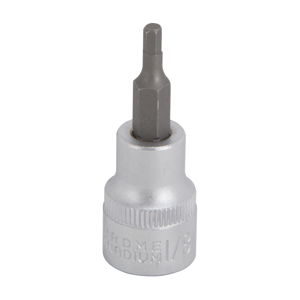 SOCKET HEX BIT 1/8IN 3/8DRIVE