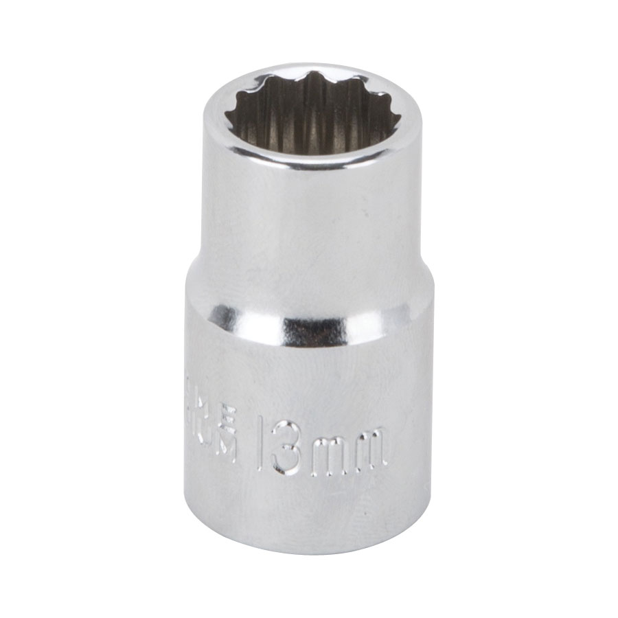 SOCKET 13MM 1/2DRIVE 12PT