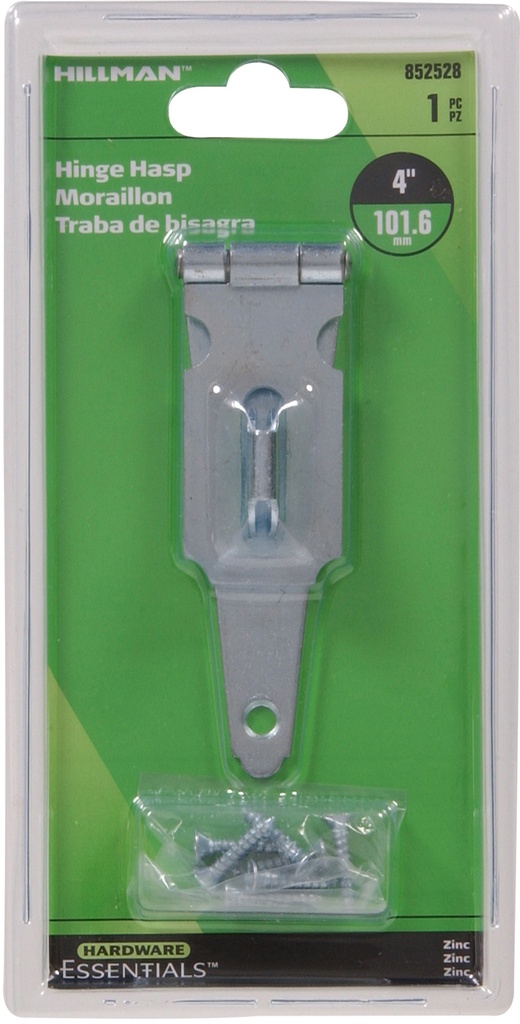 CD-HINGE HASP 4" ZC