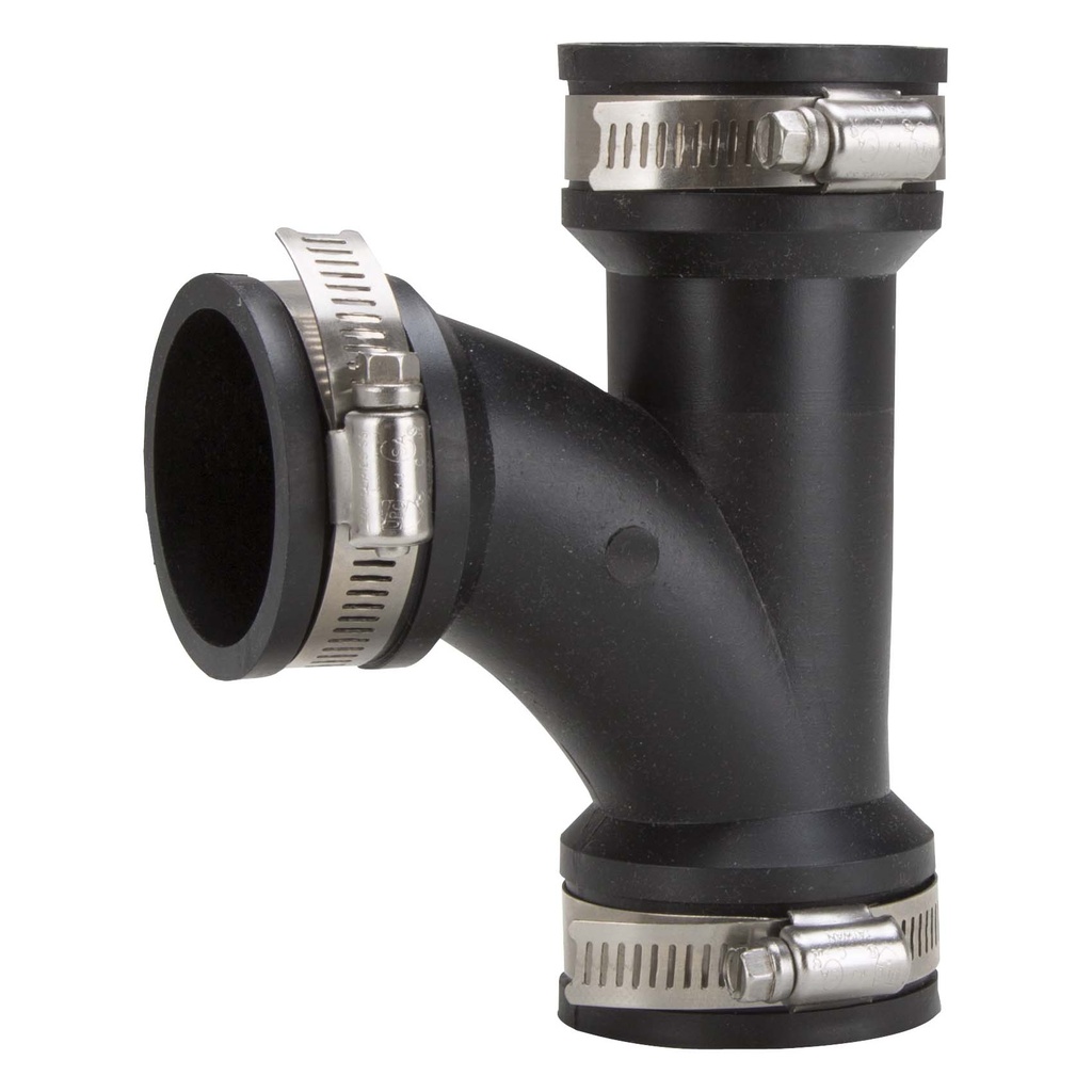 Flexible Tee 1½"x1½"x1½" Black