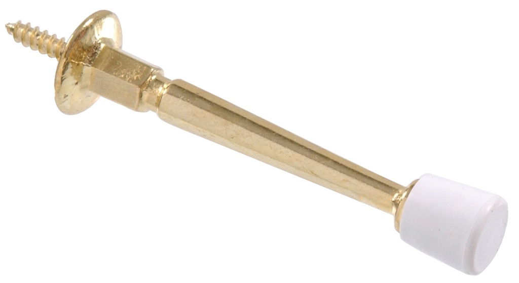 UTILITY RGD DR STOP 3" BRASS