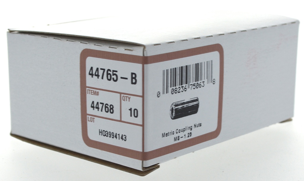 44765-B COUPLING M8-1.25