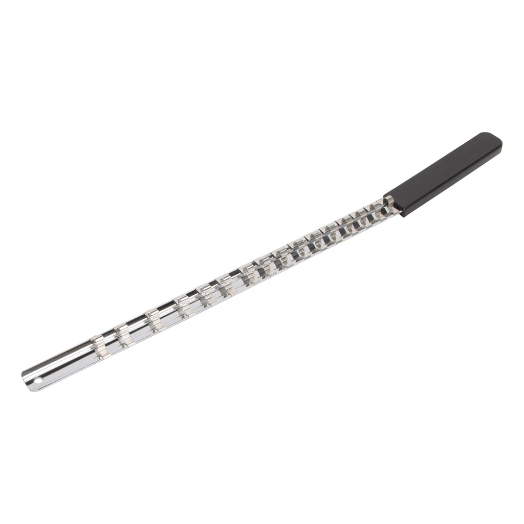 SOCKET CLIP RAIL 1/4"DR 17"