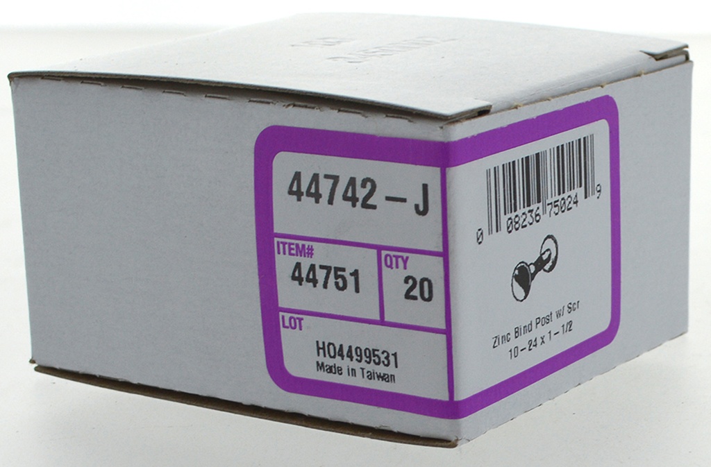 BINDING POST WSCRW 10-24X1-1/2   BX20