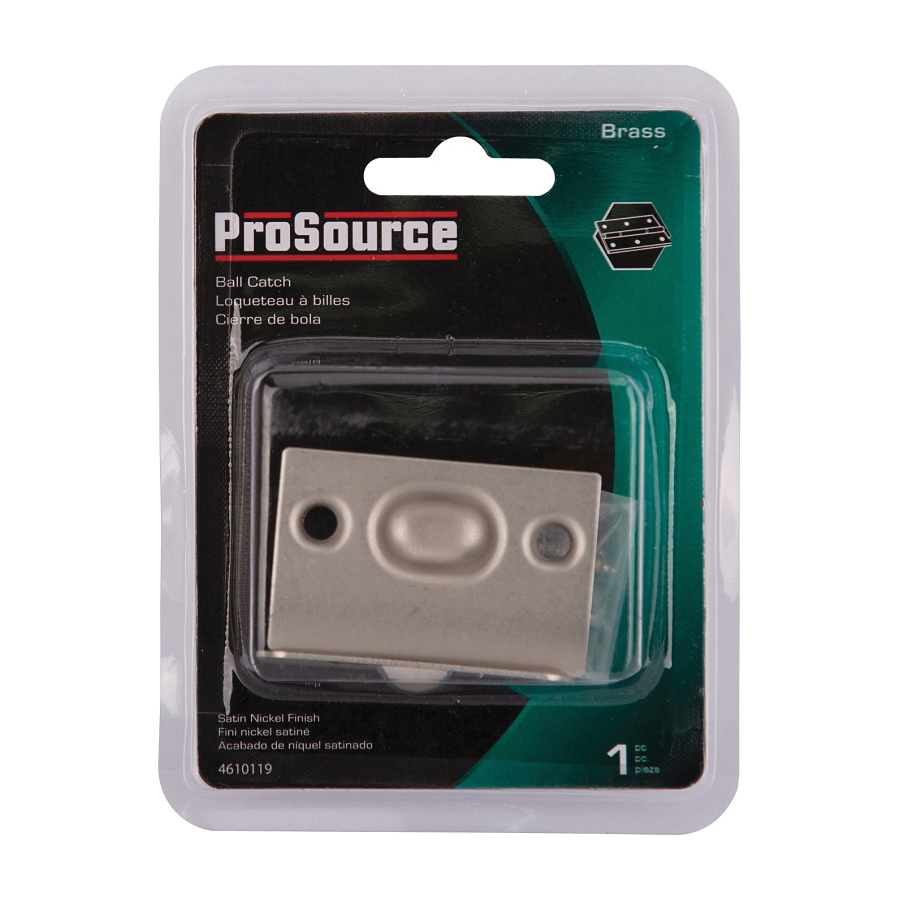 Ball Catch 2-1/8" Satin Nickel
