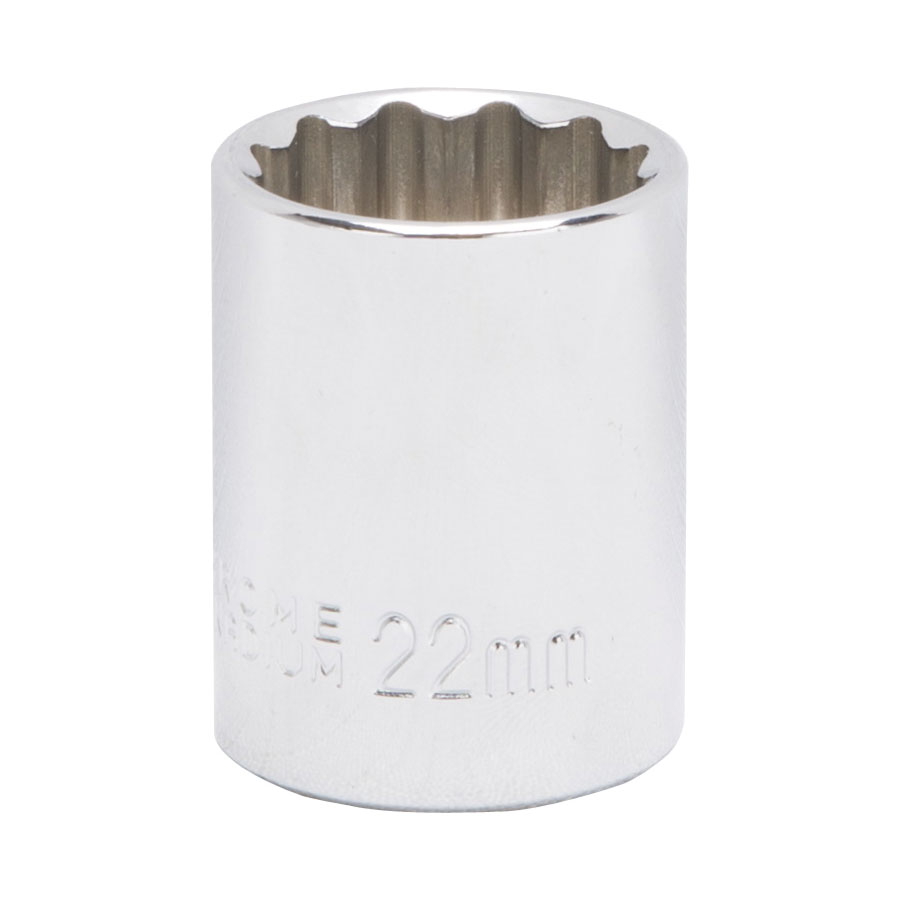 SOCKET 22MM 1/2DRIVE 12PT