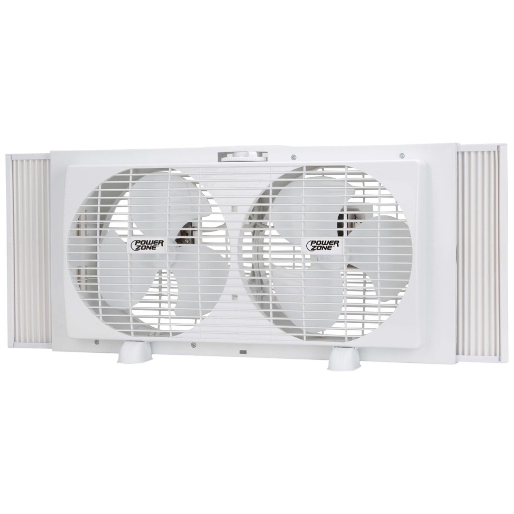 Twin Window Fan 9" 2-Speed White