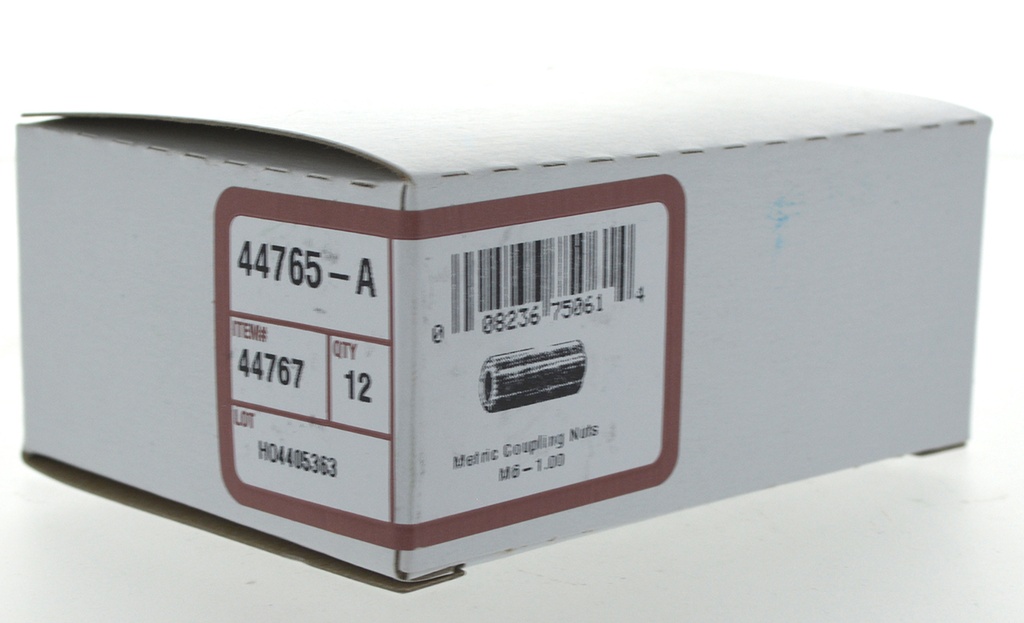 44765-A COUPLING M6-1.00