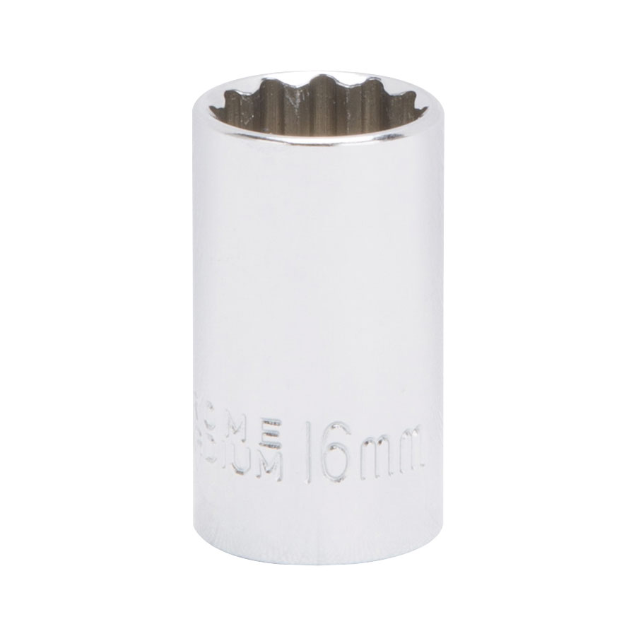 SOCKET 16MM 1/2DRIVE 12PT