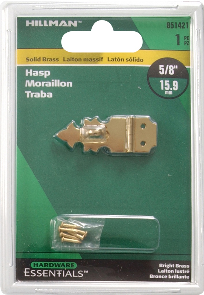 CD-DECO HASP 5/8 SB/BRTB