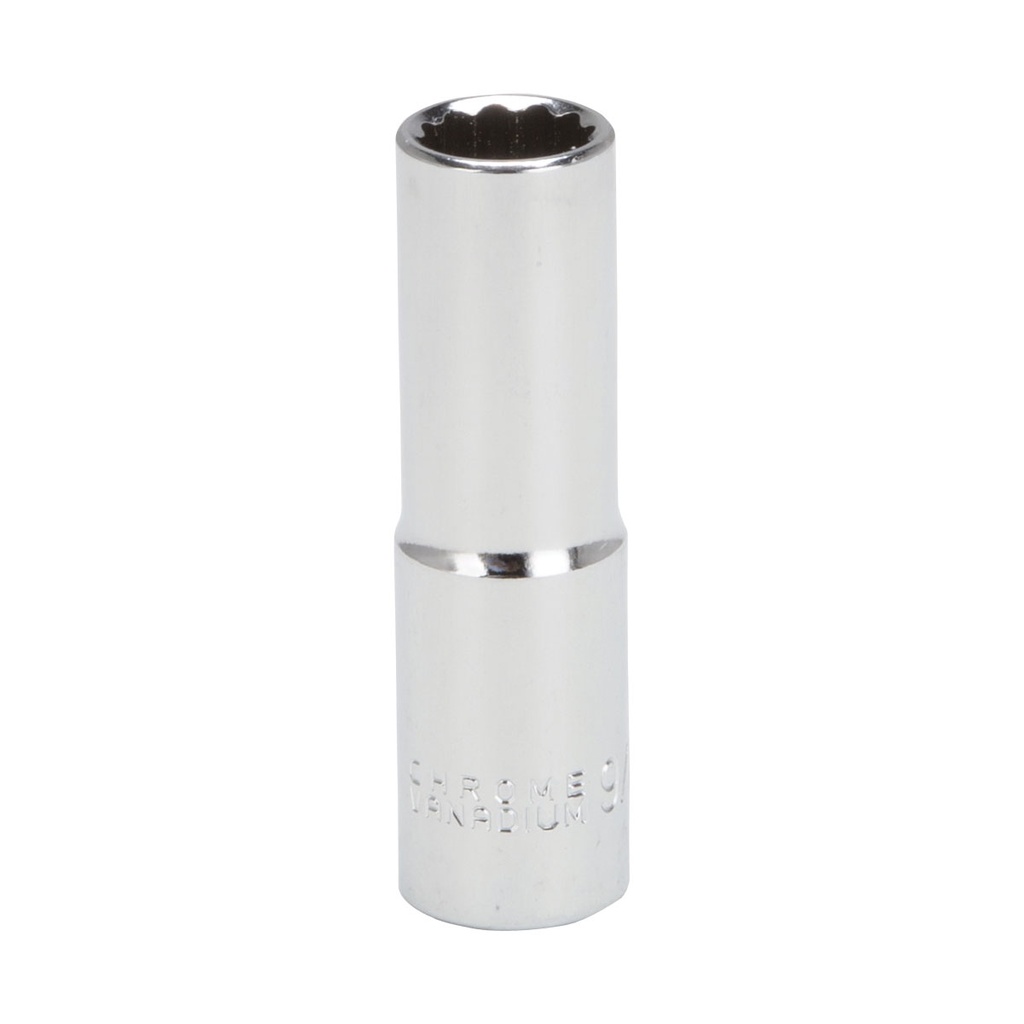 DEEP SOCKET 9/16IN 1/2DR 12PT