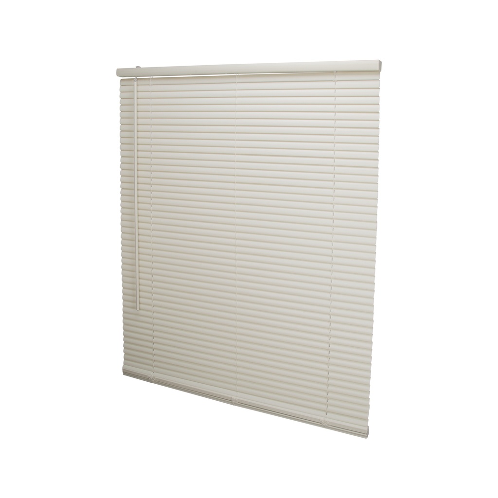 Blind Mini Cordless 34"x64" Alabaster 1" Slats