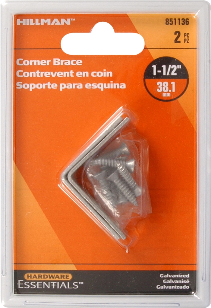 CD-CRN BRACE 1.5X1/2 MGV