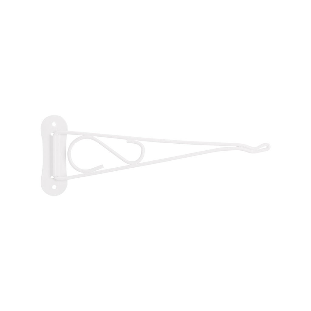 Planter Bracket 10" Swivel White