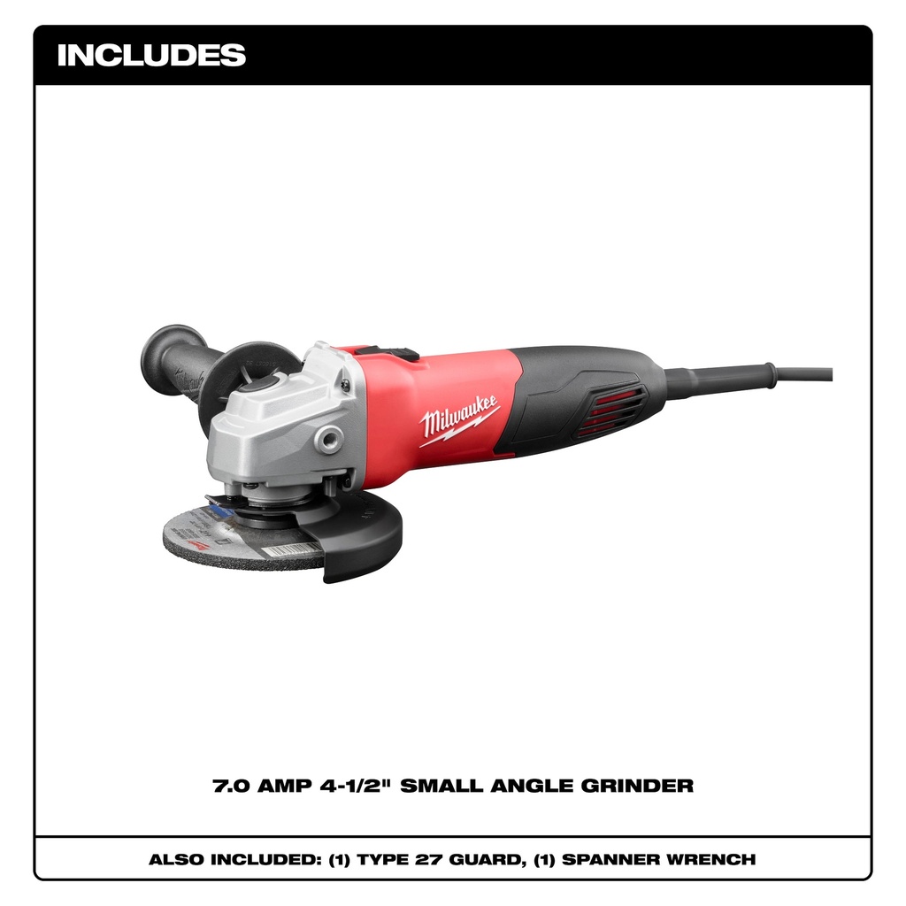7 AMP 4-1/2" Small Angle Grind