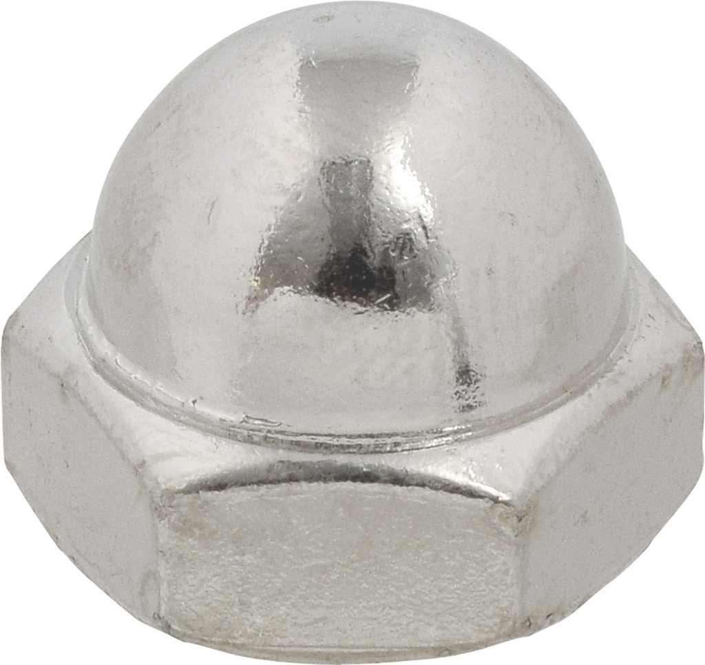 Nut Acorn Nickle 1/2"-13  Box 50  