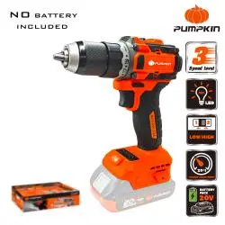 BARE 44 ft-lb 20V BL CORDLESS IMPACT DRILL W/BOX S2 1/2" 