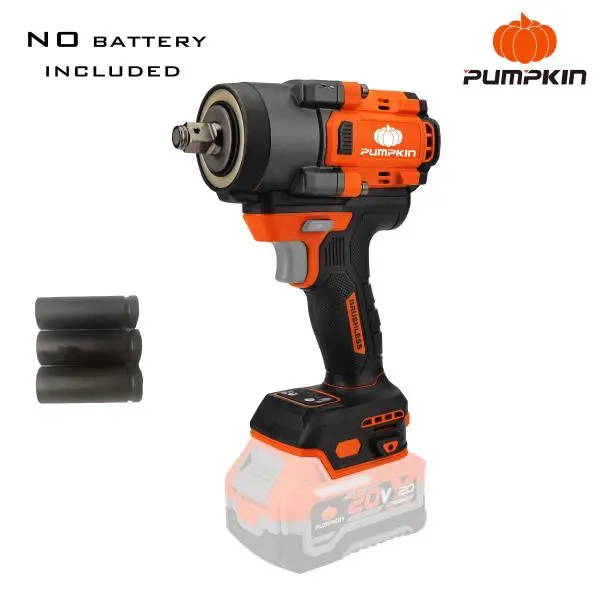 BARE 628 ft-lb 20V BL CORDLESS IMPACT WRENCH W/BOX 1/2"