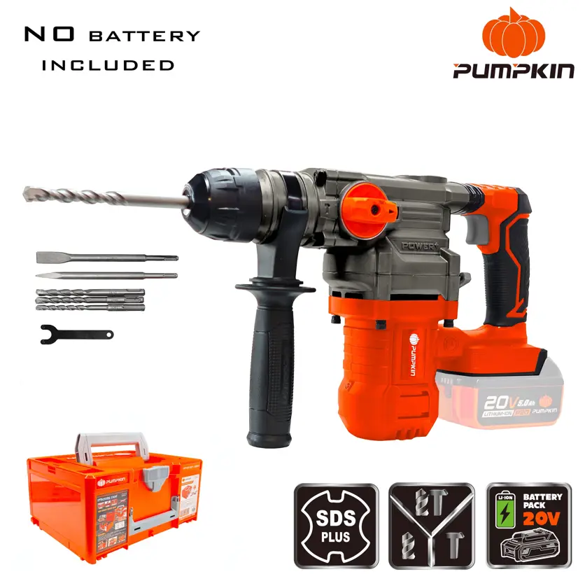 20V BARE BL 3 MODE ROTARY HAMMER W/BMC 1-1/8"