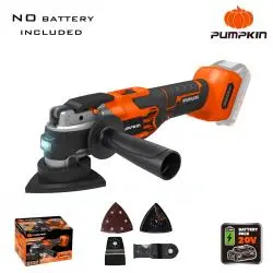 BARE 20V BL CORDLESS OSCILLATING MULTI TOOLS W/BOX S4 