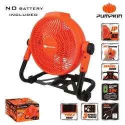 BARE 20V 3 SPEED FAN W/BOX S4 9" 