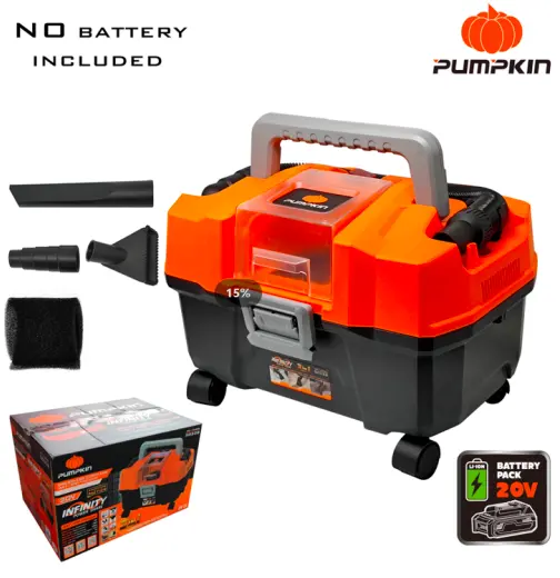 BARE 20V BL CORDLESS DUST EXTRACTOR VACUUM W/BOX S4 4Gal
