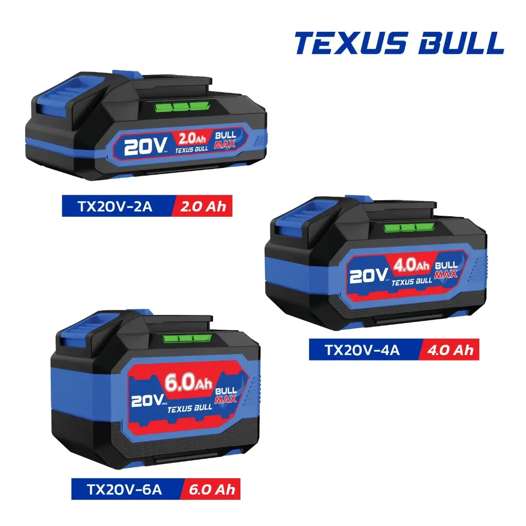 Texus Bull 20V LITHIUM-ION 4.0AH BATTERY PACK
