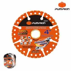 DIAMOND BRAZED MULTI-PURPOSE CUTTING DISC 4.5"x7/8"(20)mm  