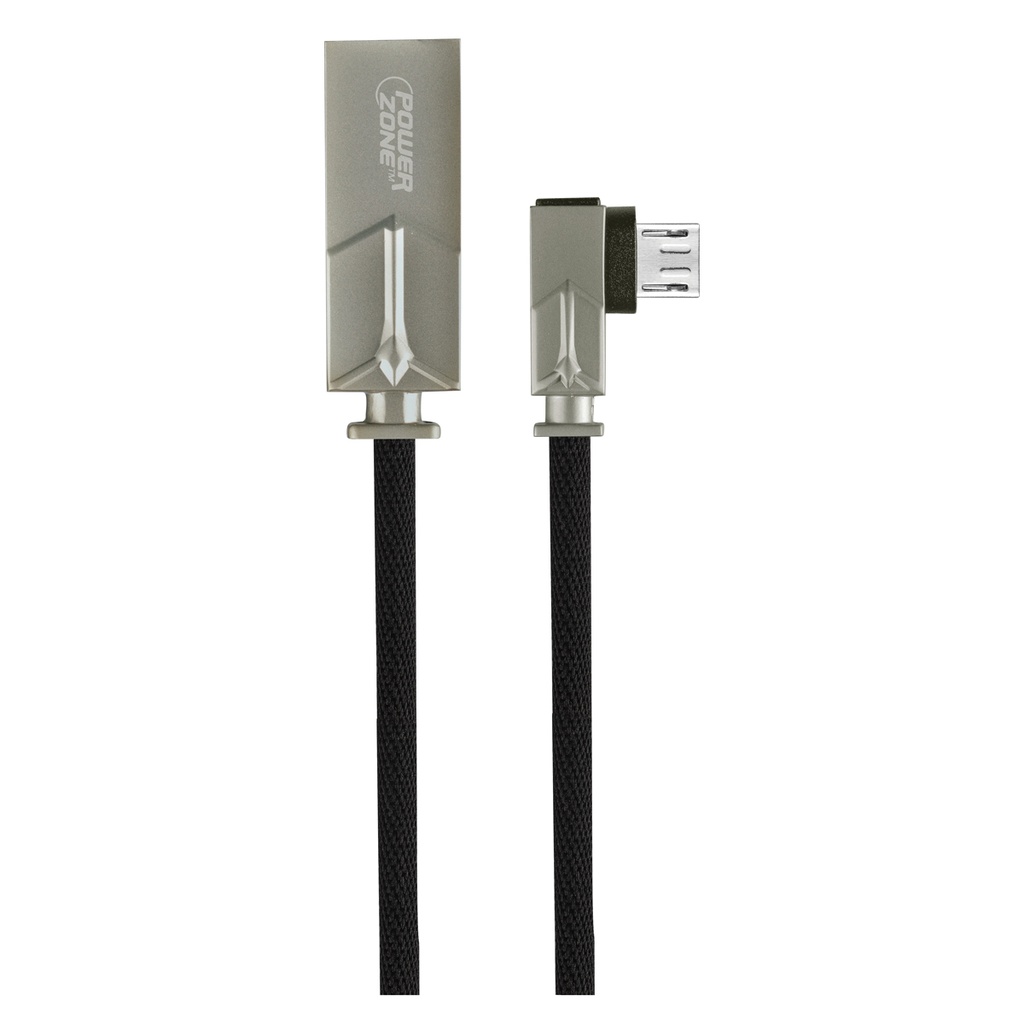 Charging Cable Micro x USB 3ft Angle Braided