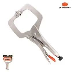 C TYPE WITH SWIVEL PAD LOCKING PLIERS 11"
