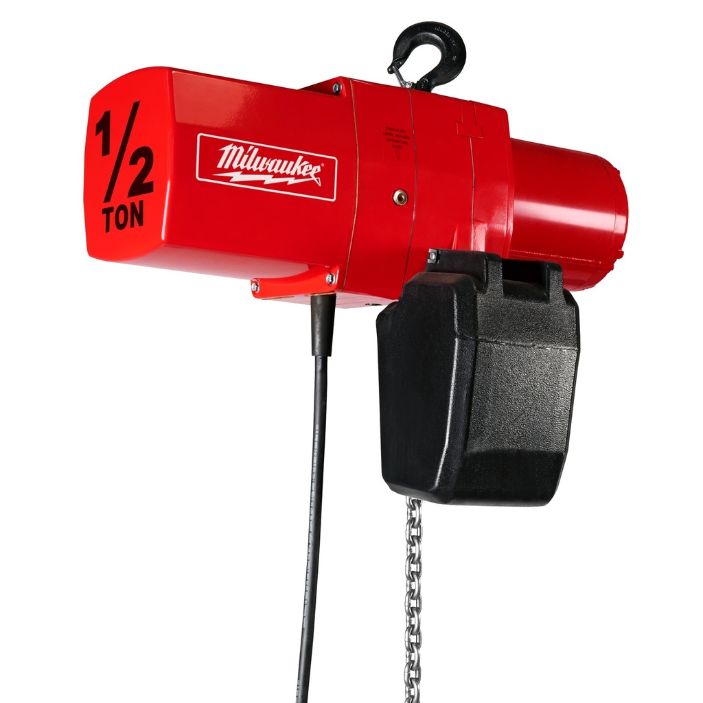Milwaukee 1/2Ton 10Ft  Hoist