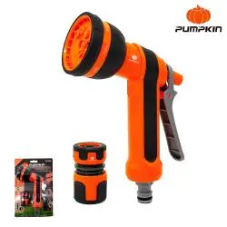 RUBBER COVERED 8 PATTERN SPRAYER W/ HOSE CONNECTOR SET 