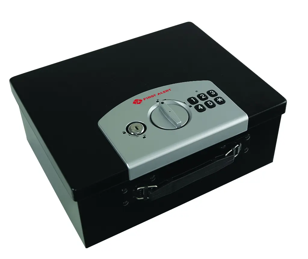 Safe Security Box Fire Retardant W/Digital Lock W/2 Keys