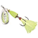Blue Fox Classic Vibrax Glow Spinner Glow Chartreuse 1/4oz
