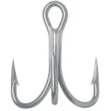 VMC O'Shaughnessy Short 4X Perma Steel Treble Hook #1