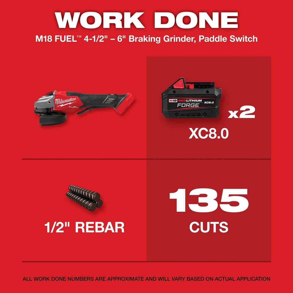 M18 FUEL 4-1/2"-6" GRINDER
