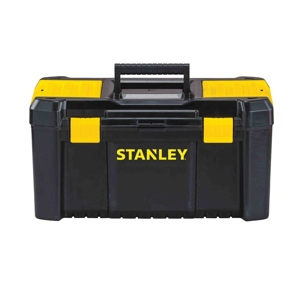 Tool Box, 981.3 cu-in, Polypropylene, Black