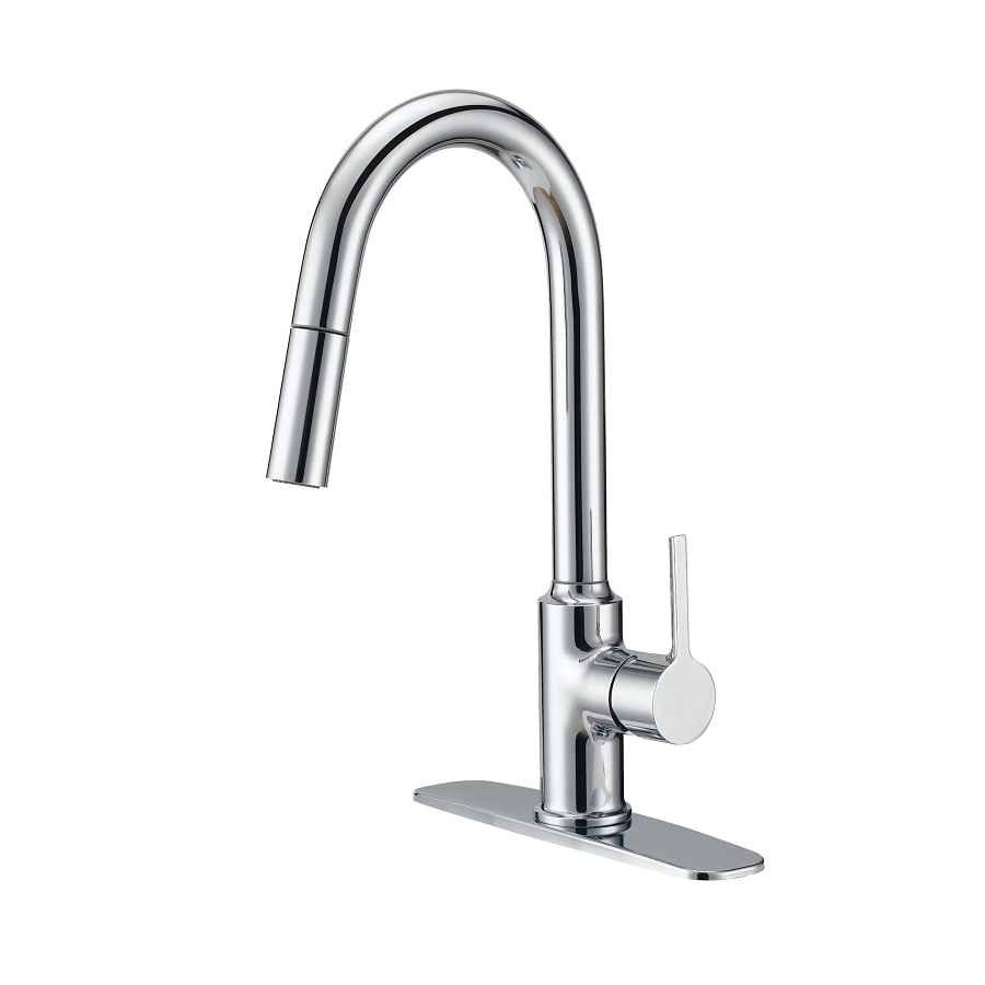 Kitchen Faucet 1 Handle Pull Down Chrome 