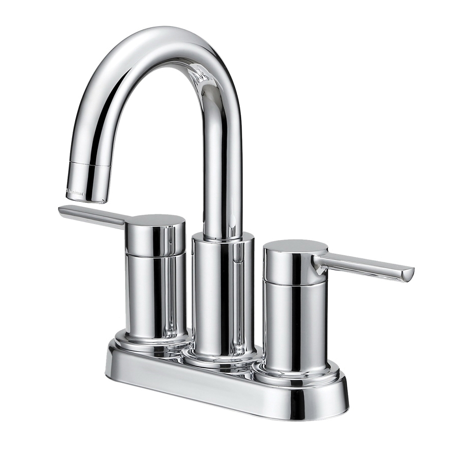 Lavatory Faucet 2 Handle High Arc Chrome