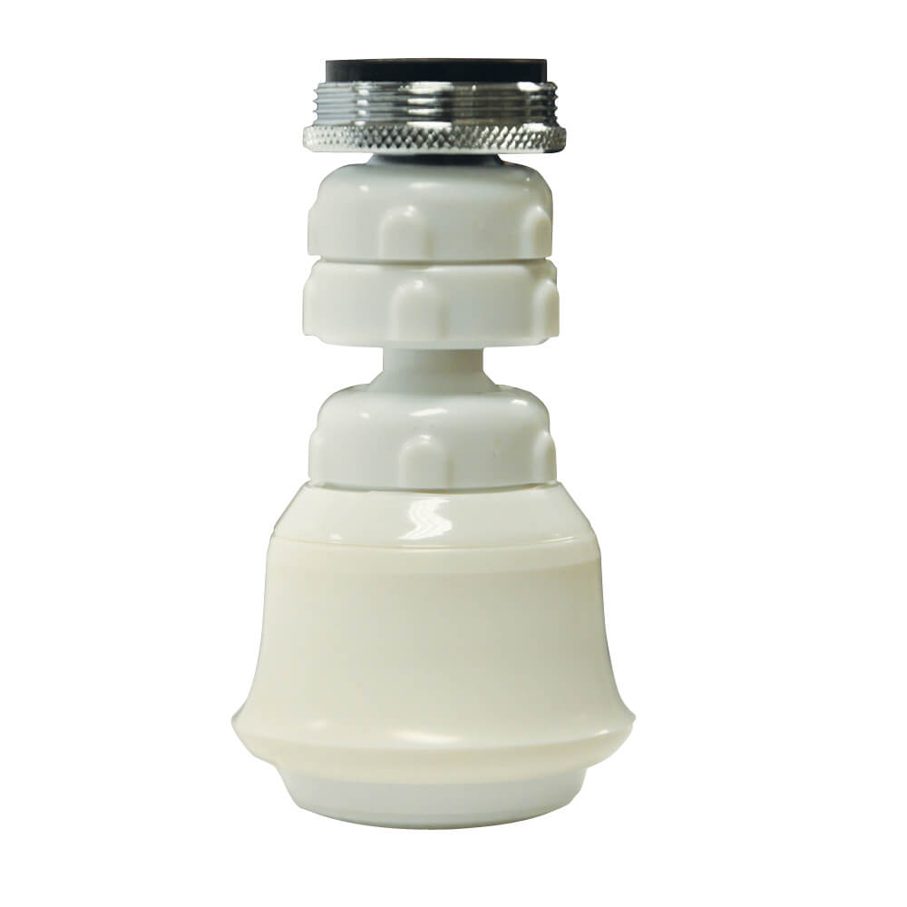 FAUCET AERATOR-SPRAY SWVL WHT