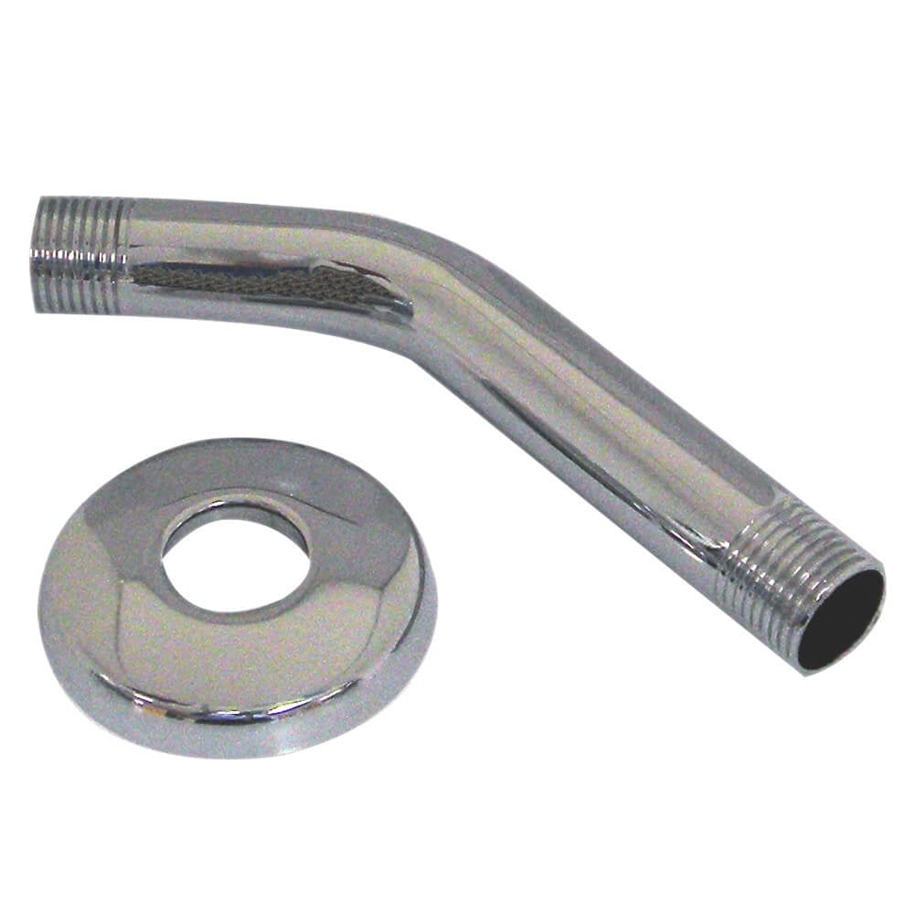 SHOWER ARM W/FLANGE 6 CHROME