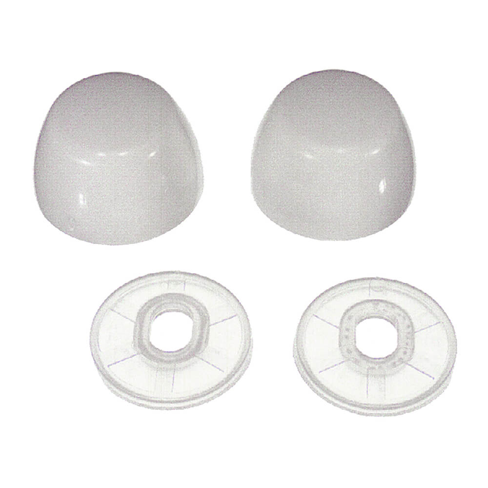 CAP TOILET BOWL ROUND WHITE