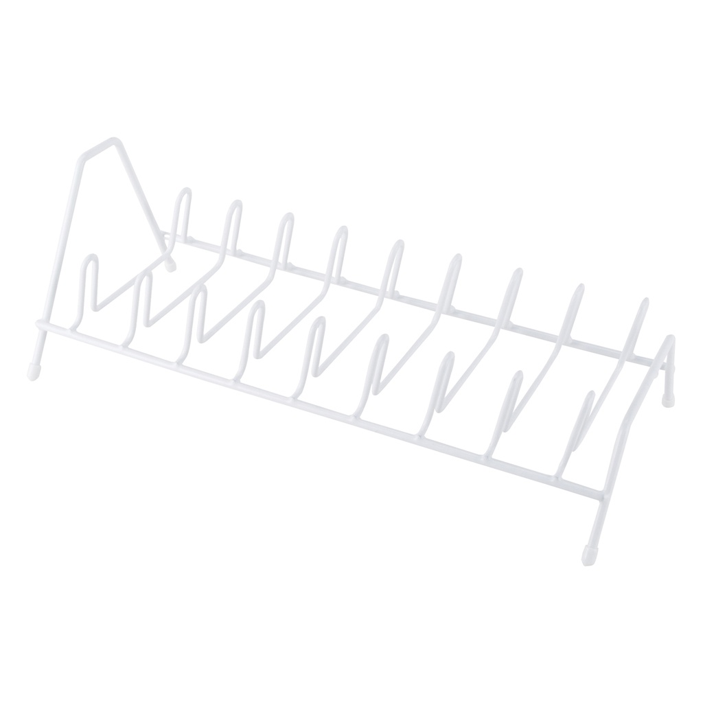 WHITE LID STORAGE RACK