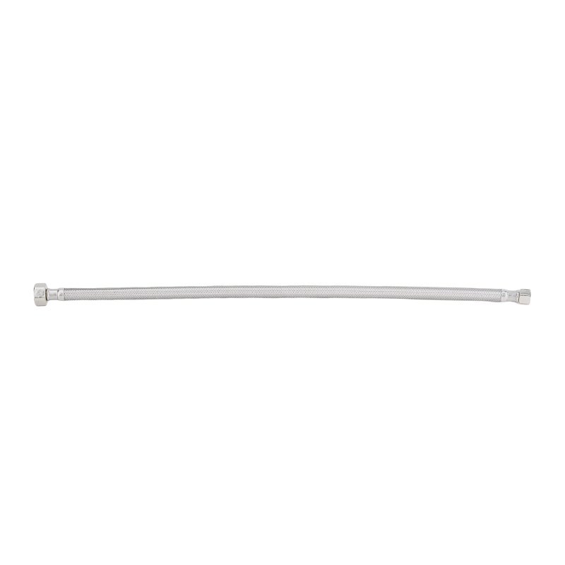Sink Supply Line 20" Stainless Steel 3/8" Flare x 1/2" FIP